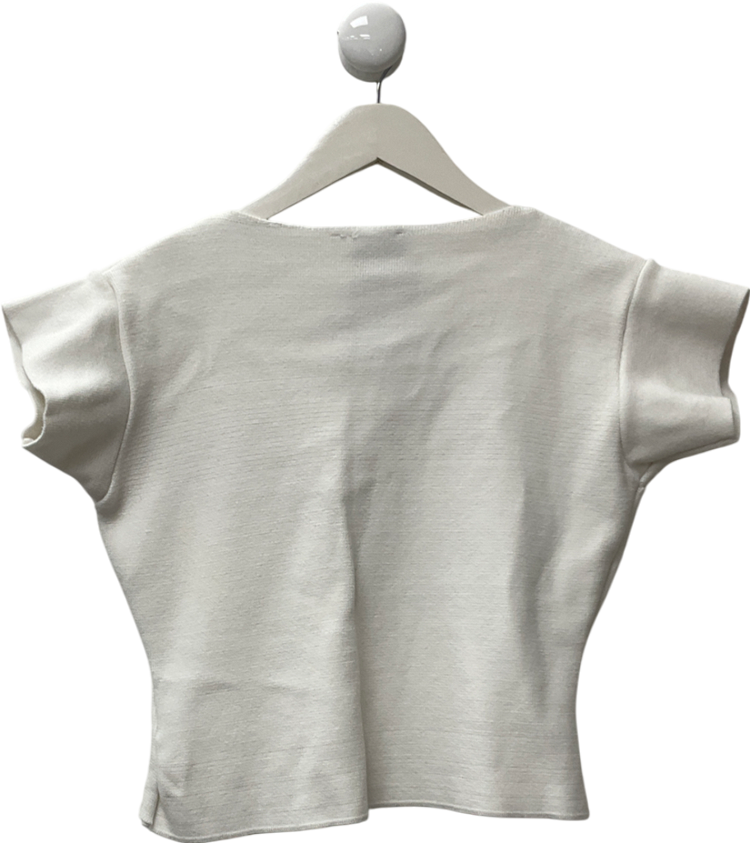 Sisters & Seekers White Bueno Baby Cardigan UK M