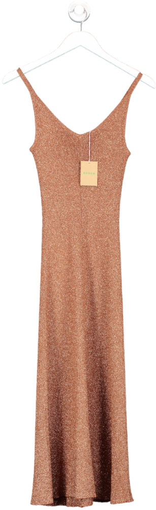 boden Metallic Sparkle Knitted Midi Dress UK 6