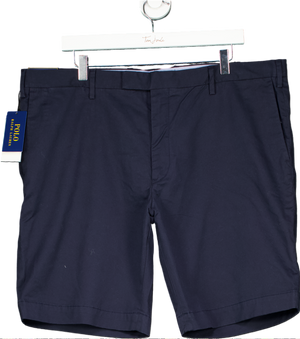 Polo Ralph Lauren Navy Stretch Slim Fit Shorts W40