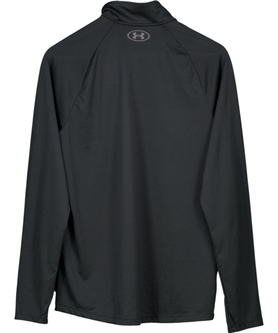 Under Armour Black Men's Ua Tech™ ½ Zip Long Sleeve UK M