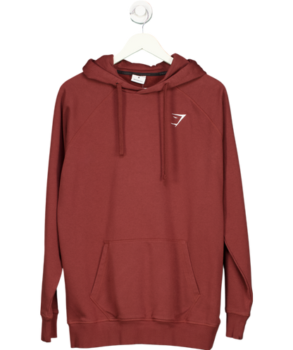 gymshark Red Crest Hoodie UK M