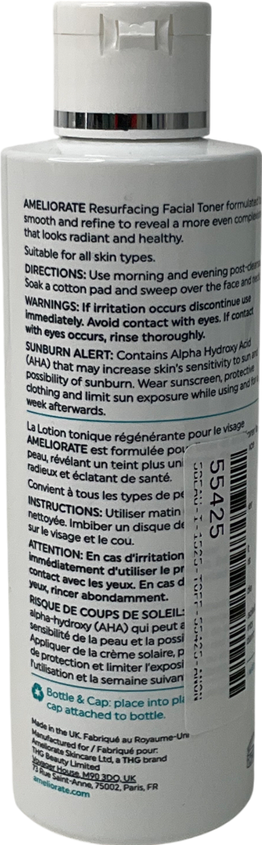 ameliorate Resurfacing Facial Toner 200ml