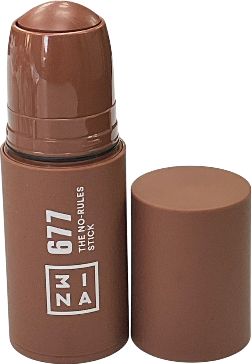 3INA The No - Rules Stick 677 - Brown Blush Stick For Eyes Lips & Cheeks 5g