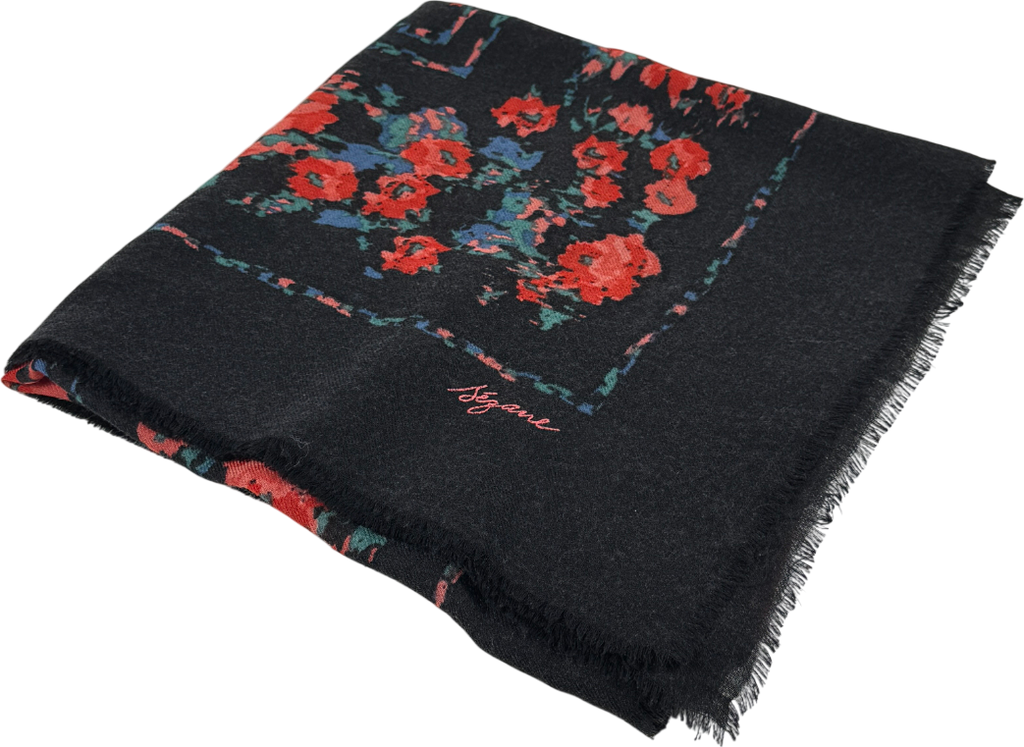Sezane Multicoloured Pio Scarf  Helin Print