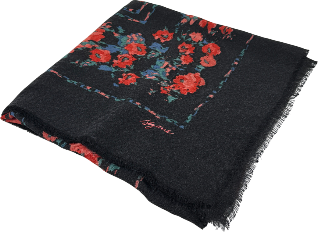 Sezane Multicoloured Pio Scarf  Helin Print