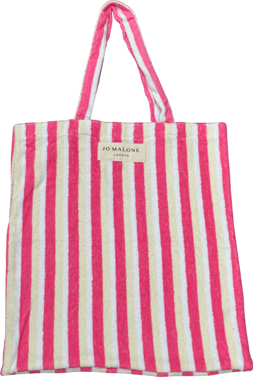 Jo Malone London Pink Ltd.edition Terrycloth Tote Bag – Raspberry Ripple 42x46cm