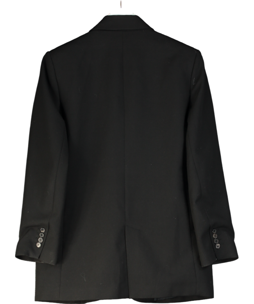 ZARA Black Flowing Suit Blazer UK M