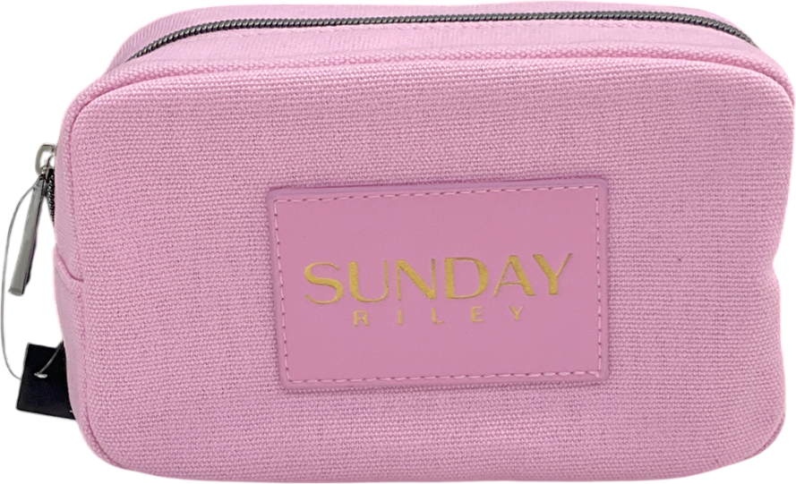 Sunday Riley Pink Makeup Bag One Size