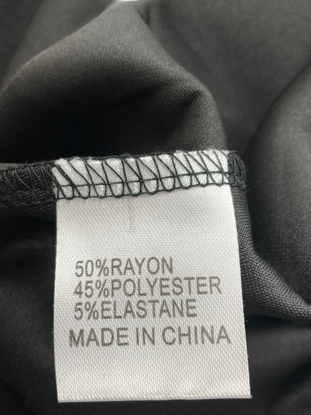 White Fox Black Sleeveless Mini Dress UK XL