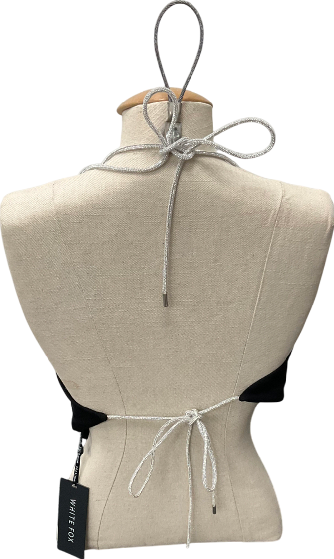 White Fox Black Looking For Me Top UK L