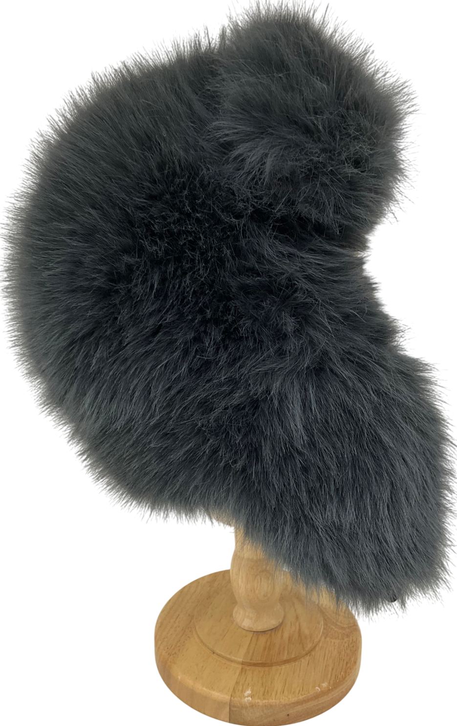 JANE & TASH Grey 100 Wool Hat One Size