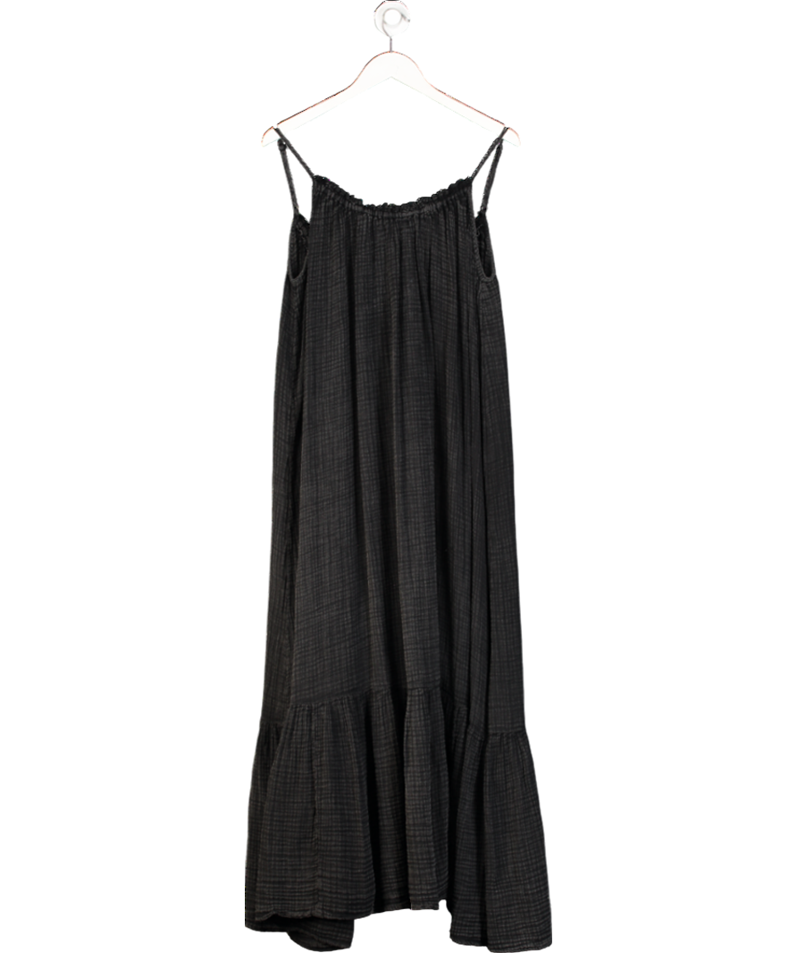 Anthropologie Grey Malika Gauze Dress UK XS