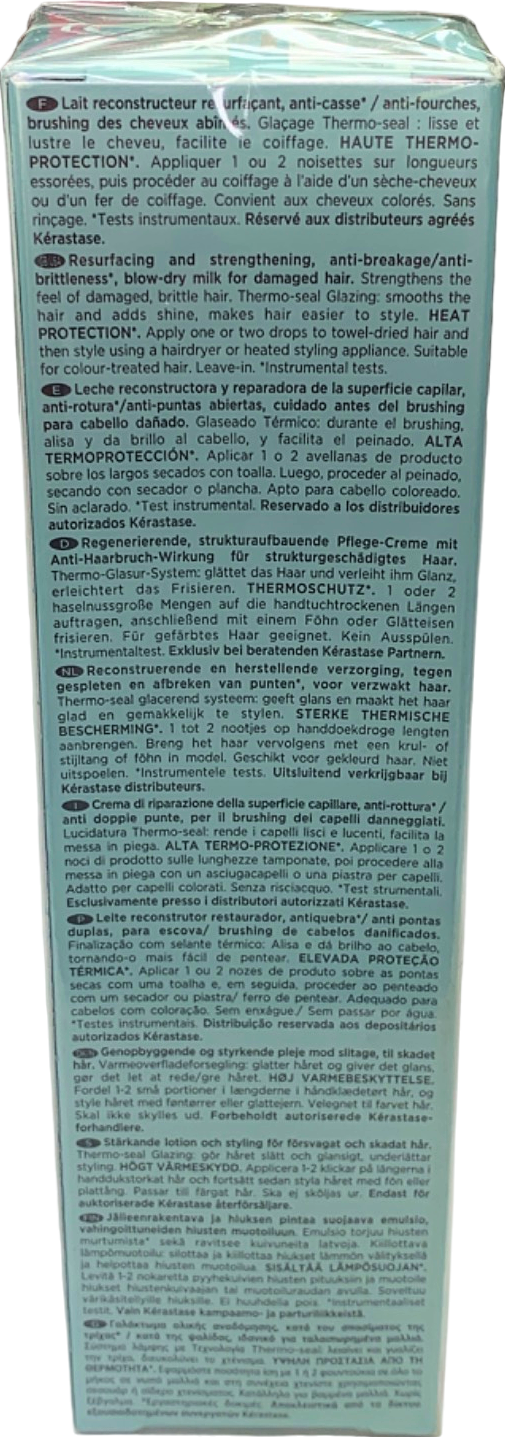 Kérastase Ciment Thermique Resurfacing Strengthening Milk Blow-Dry Care for Damaged Hair 150 ml