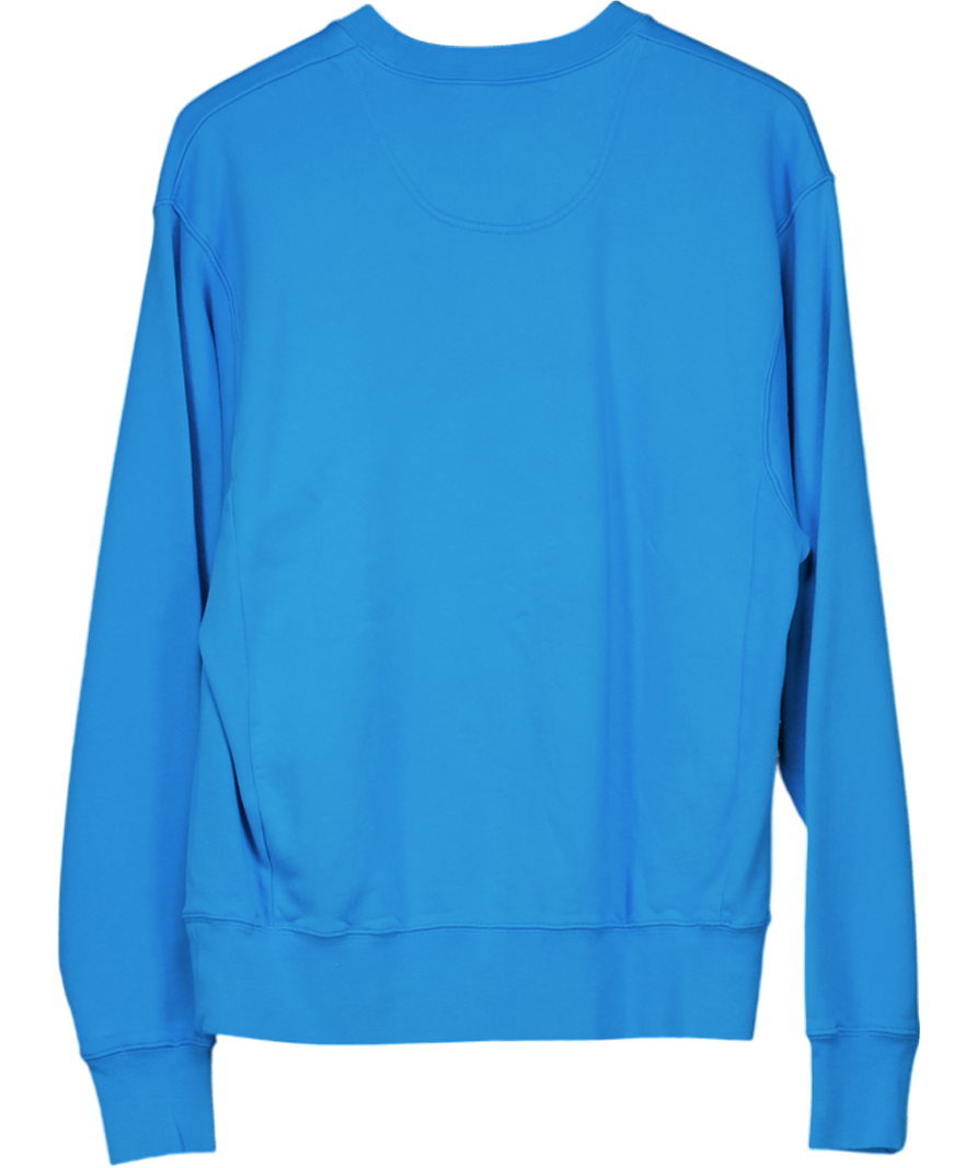 7 Days Active Blue 100% Organic Cotton Sweatshirt UK S