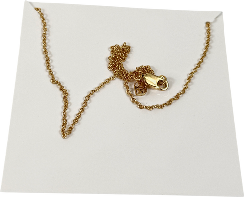 Abbott Lyon Cluster Gold Necklace E