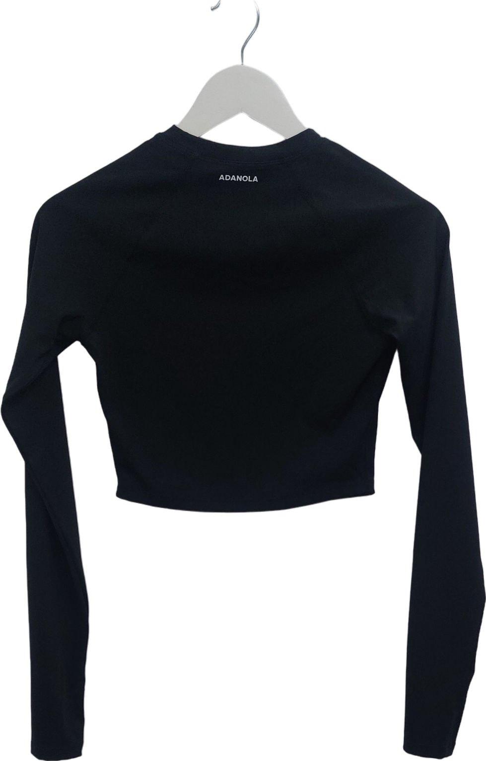 Adanola Black Long Sleeve Top UK S