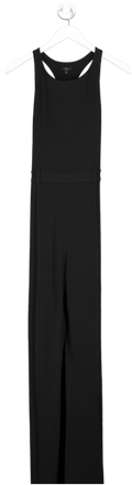 NBD Black Wide Leg Jumpsuit With Side Zip With Open Back UK S