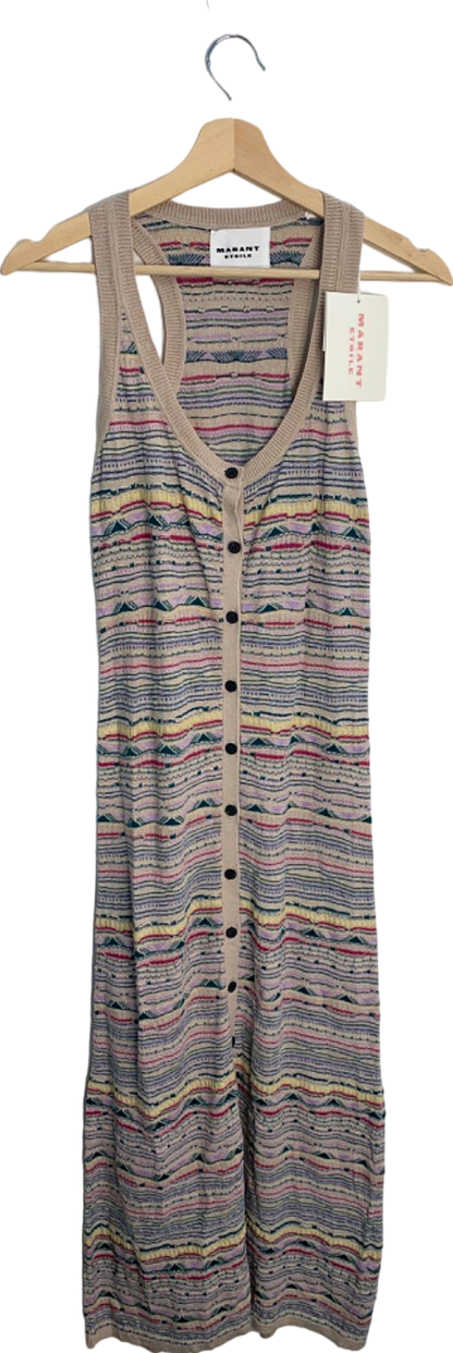 Isabel Marant Etoile Multicolour Knit Dress 34