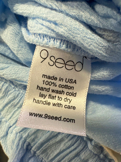 9 Seed Light Blue Resort Skirt UK S