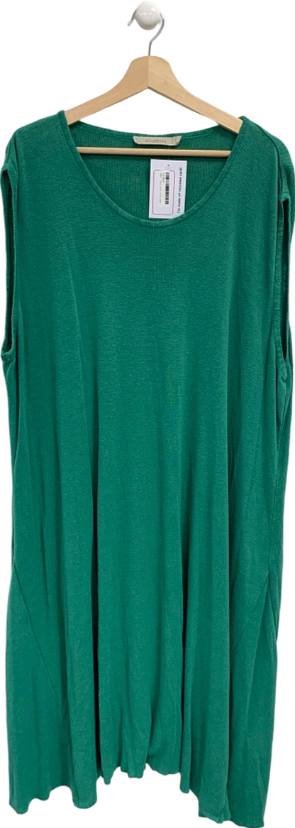 Isolde Roth Green Sleeveless Dress UK XXXL