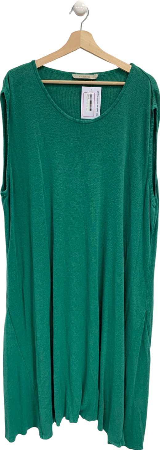 Isolde Roth Green Sleeveless Dress UK XXXL