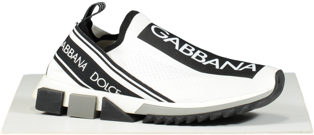 Dolce & Gabbana White ‘sorrento’ Sneakers Trainers UK 10 EU 44 👞