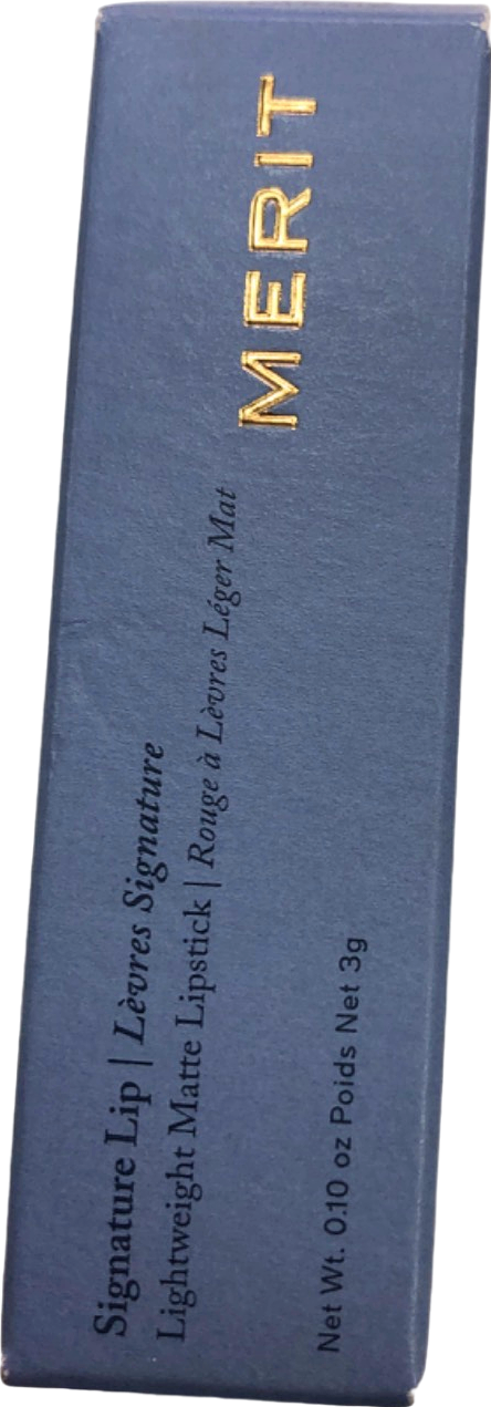 Merit Signature Lip Lightweight Matte Lipstick Au Naturel 3g