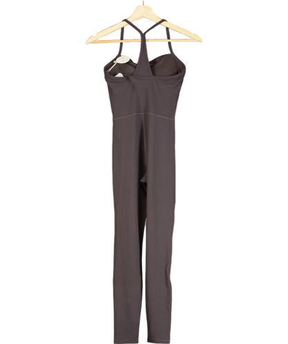 Vuori Brown Bondi Jumpsuit - Sangria UK XS