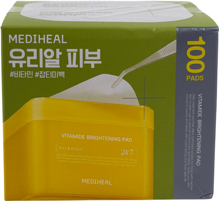 Mediheal Vitamide Brightening Pads 100 Pads