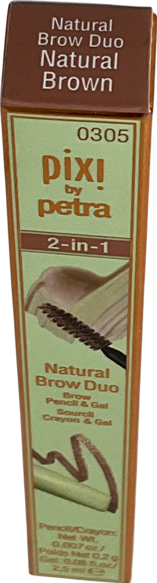Pixi Natural Brow Duo Brown 2.5ml