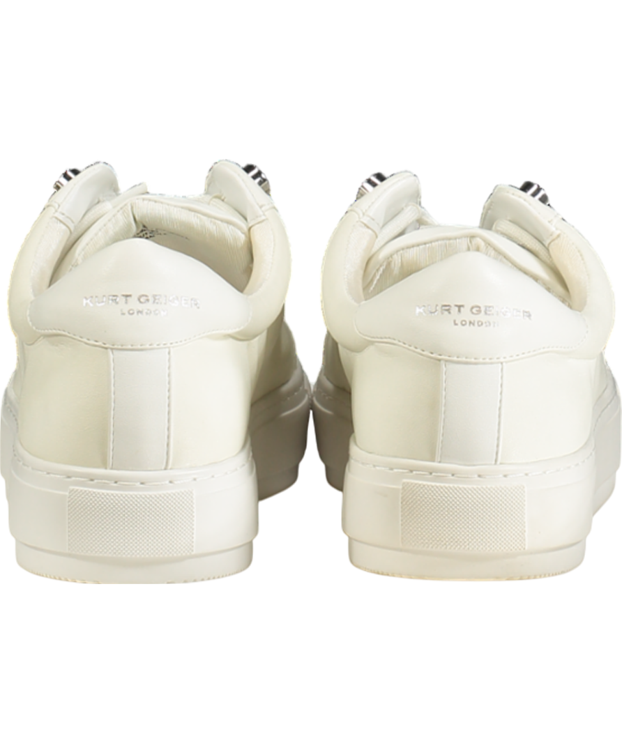 Kurt Geiger White Liviah Chunky Rainbow Sneaker UK 8 EU 41 👠