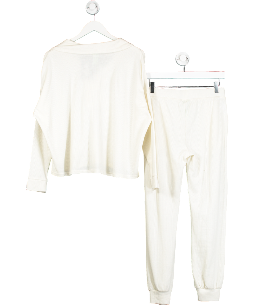 Honeydew Cream Waffle Lounge Set UK XS