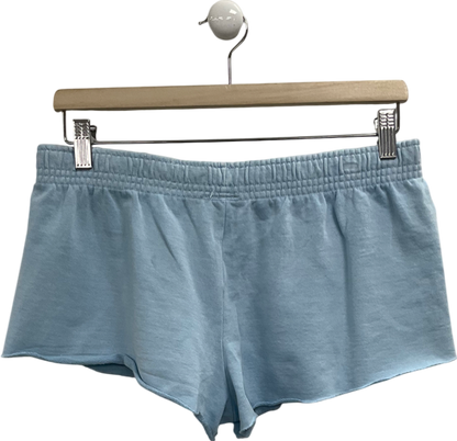 iets Frans Blue Ultra Mini Shorts UK M