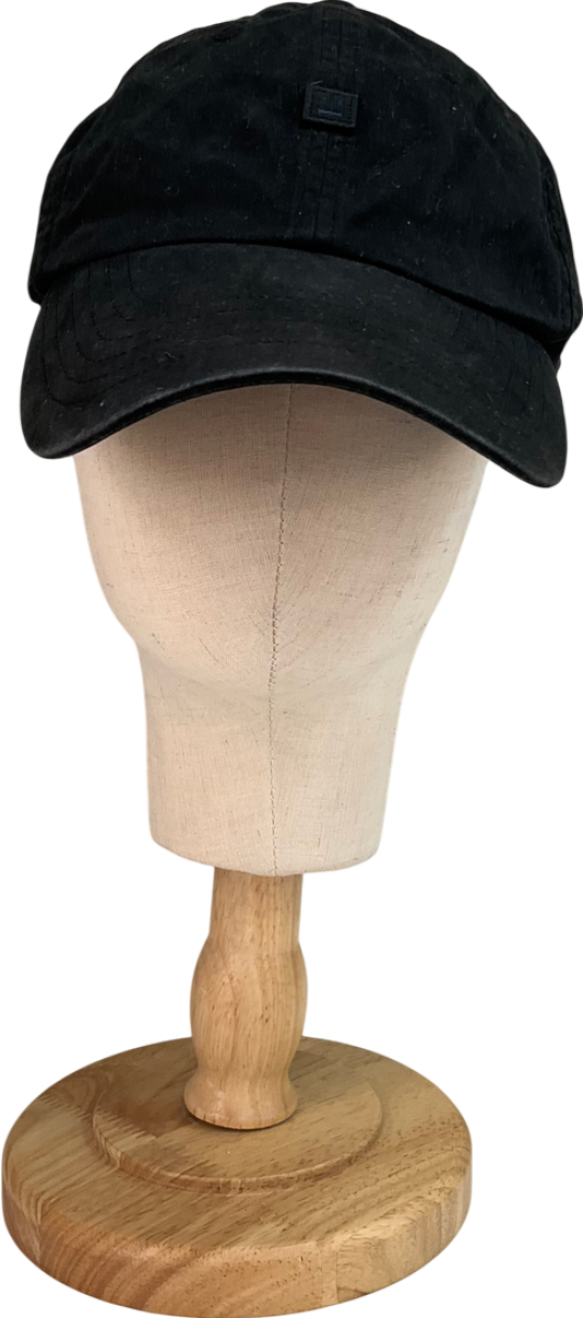 Acne Studios Black Face Cotton Baseball Cap One Size