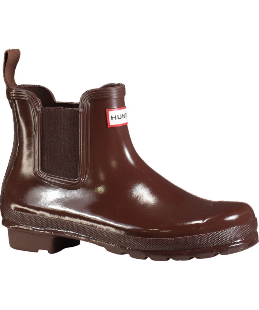 Hunter Brown Original Chelsea Boots UK 6