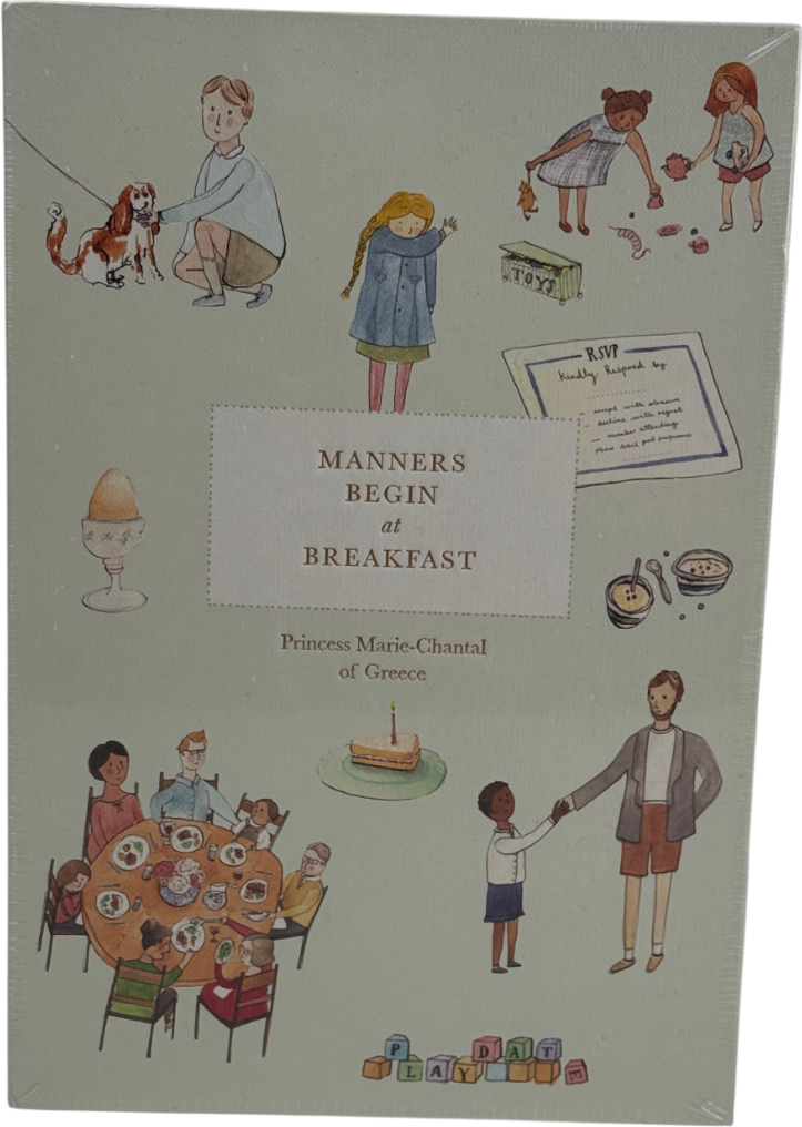 MARIE CHANTAL Cream Manners Begin At Breakfast Book - Keepsake Edition One Size