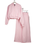 White Fox Pink Come A Long Way Hoodie And Jogger Set UK XS/S
