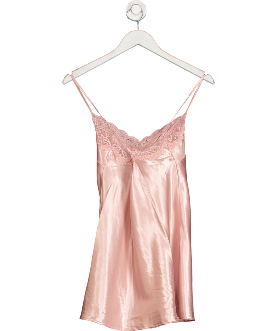 boux avenue Pink Maise Satin Chemise UK 6