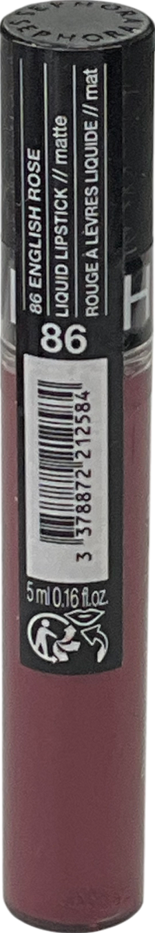 sephora Cream Lip Stain Matte Liquid Lipstick 86 5ml