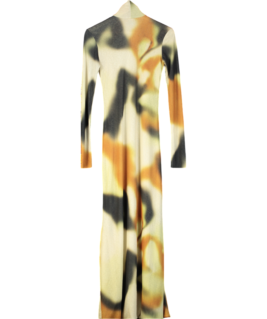 Nanushka Green Nemy Maxi Dress UK M