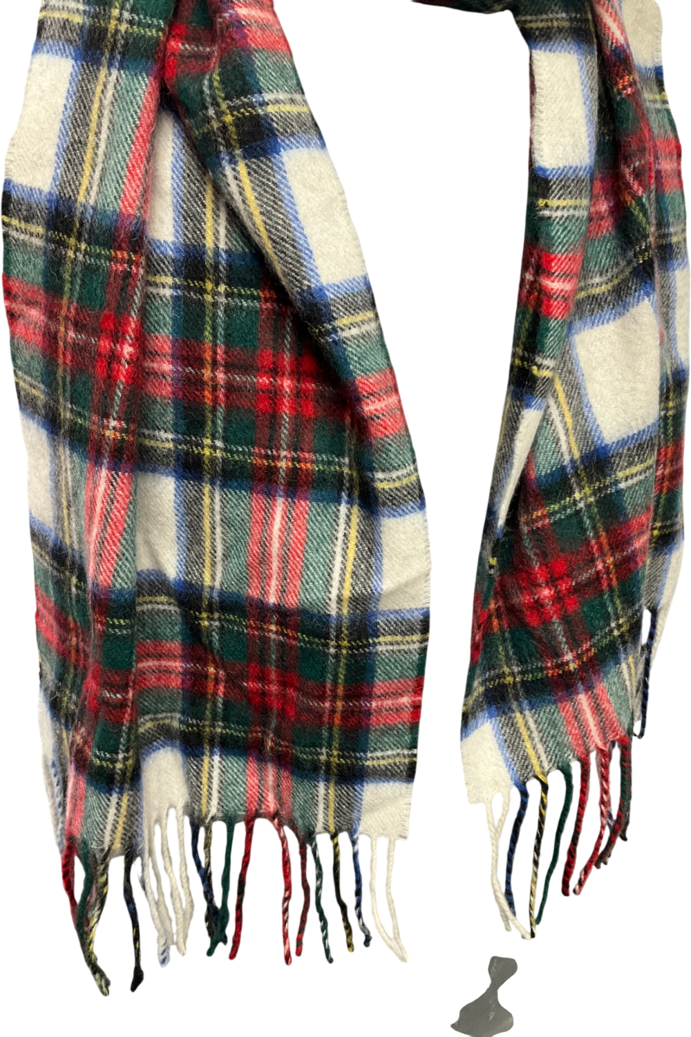 Kiltane Multicoloured Made In Scotland Princeton Check Cashmere Scarf One Size