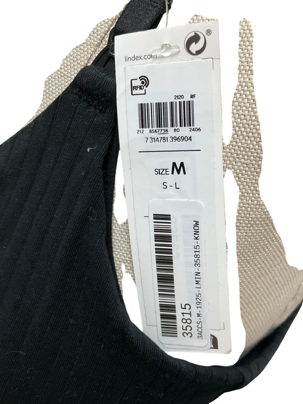 LINDEX Black Mom Nursing Bra UK M