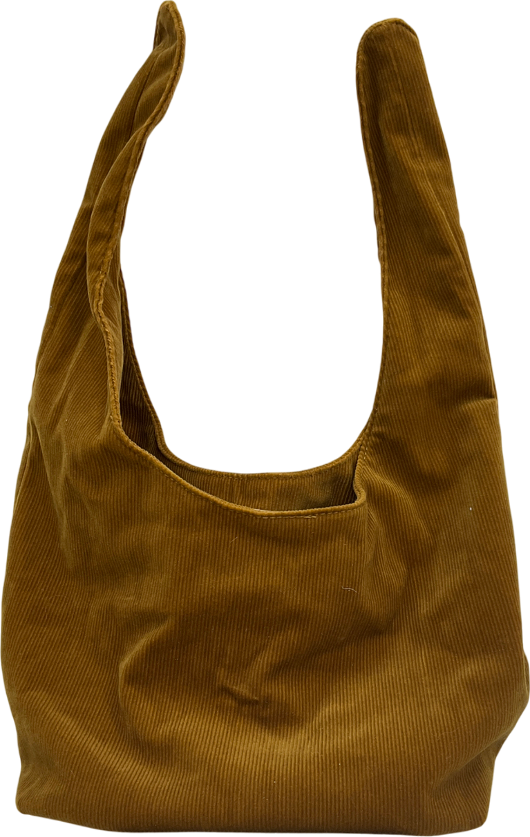 merit Brown Beauty Corduroy Tie Knot Bag One Size
