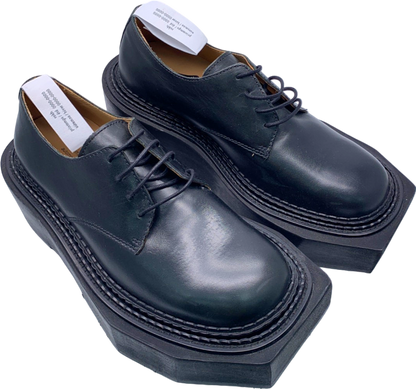 H&m Black Leather Derby Shoes Mens H&M Chunky Derby Shoes Square One