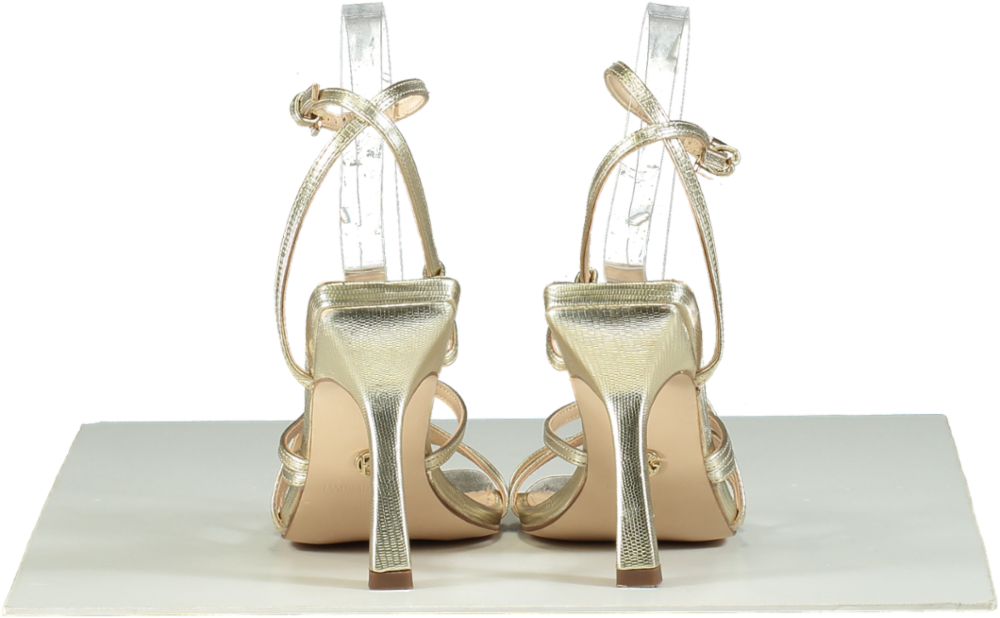Kurt Geiger Alexa Gold Strappy Heels UK UK 3 EU 36 👠