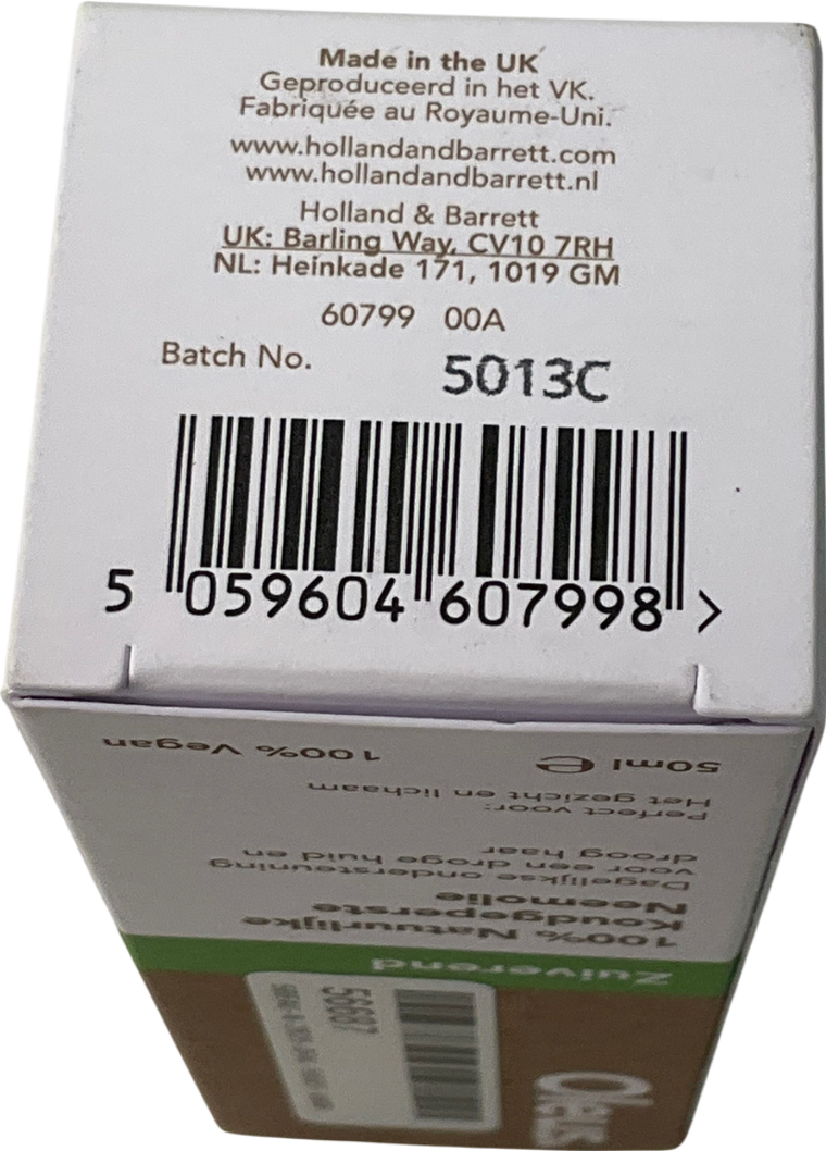 oleus Pure Organic Neem Oil 50ml