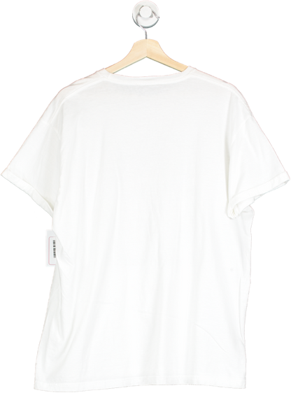 Brigitte Bardot White Cotton T-Shirt One Size