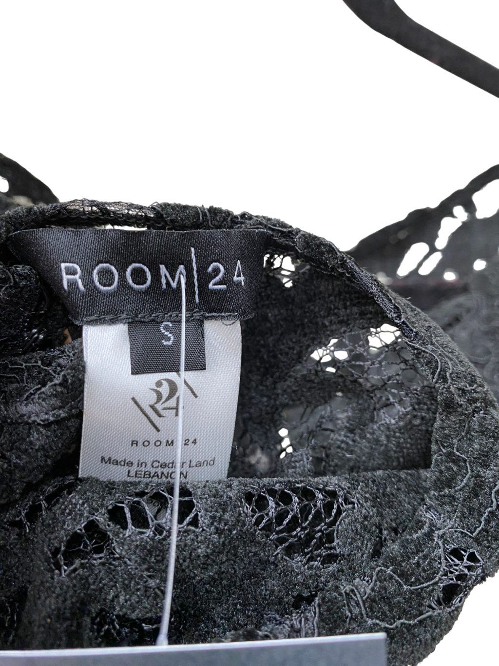 Room 24 Black Vania Dress UK S