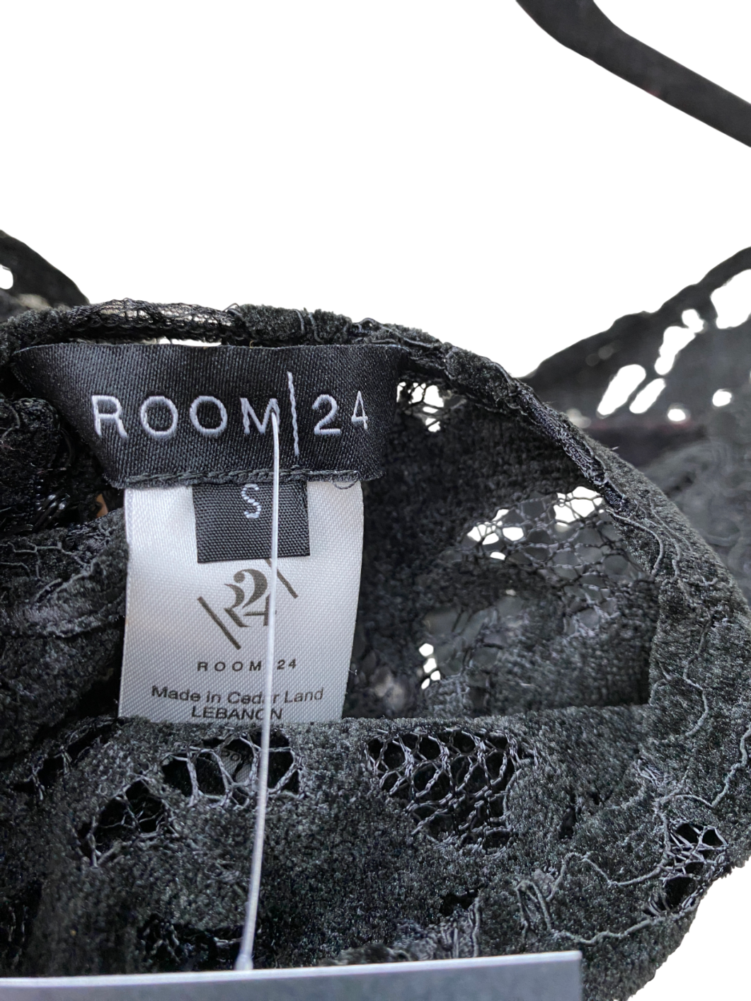 Room 24 Black Vania Dress UK S