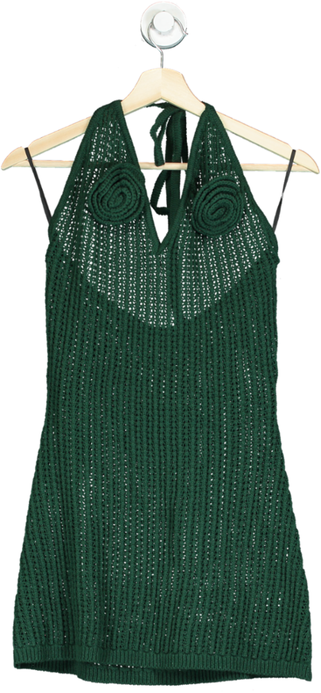 4th & Reckless Green Coco Beach Dress UK 10